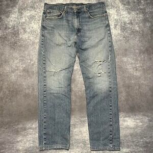 Levi's‎ 505 Jeans Men's 38 x 32 Straight Leg Distressed